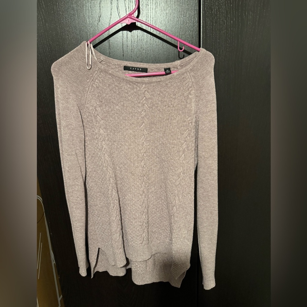 Light purple sweater